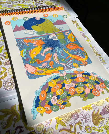 2026 Risograph Calendar