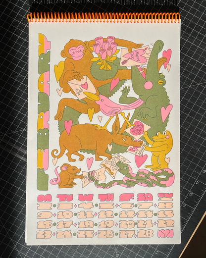 2026 Risograph Calendar