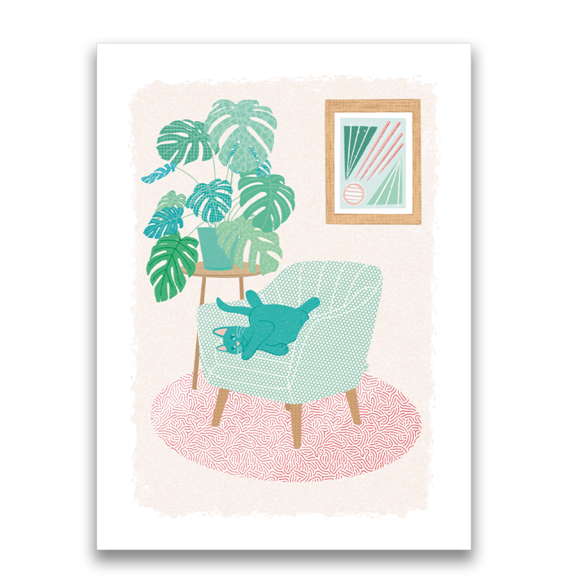 Feline Good Print