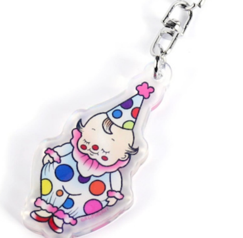 Baby Clown Keychain