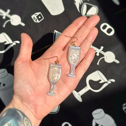 Champagne Earrings