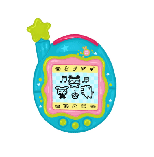 Tamagotchi Party Postcard