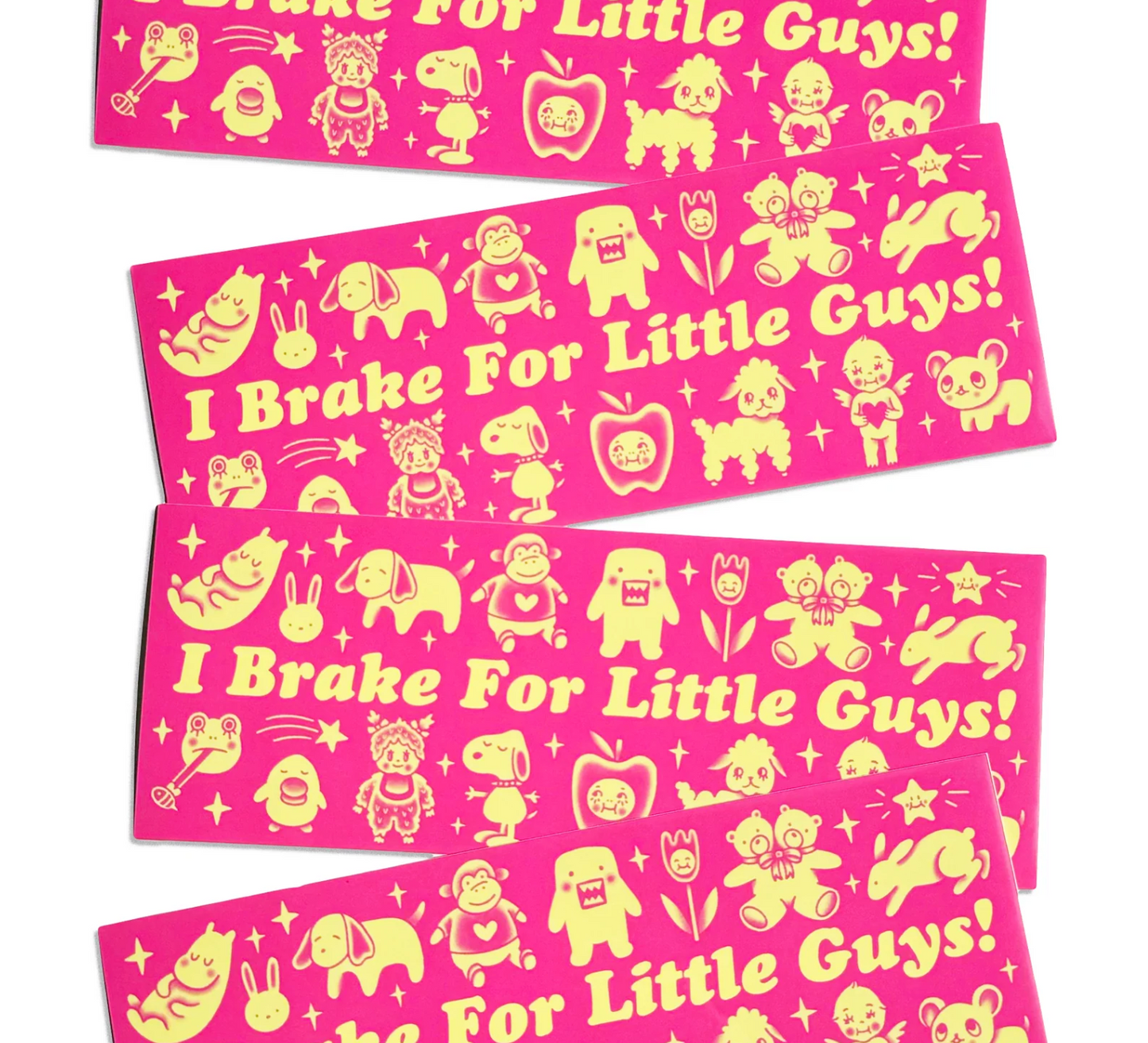 Little Guys Bumper Sticker