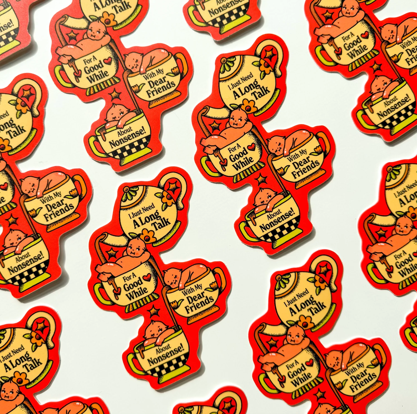 dear friends sticker