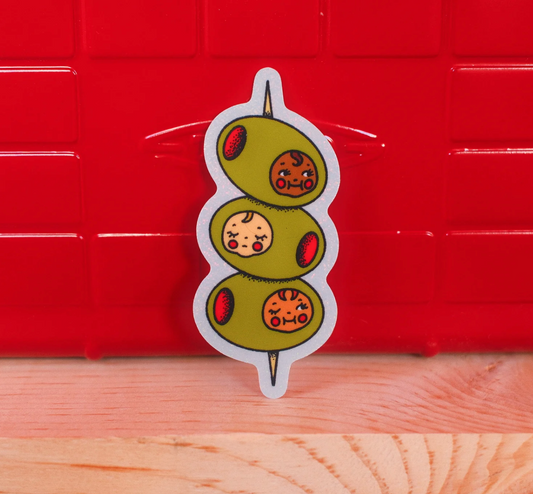 olive babies sticker