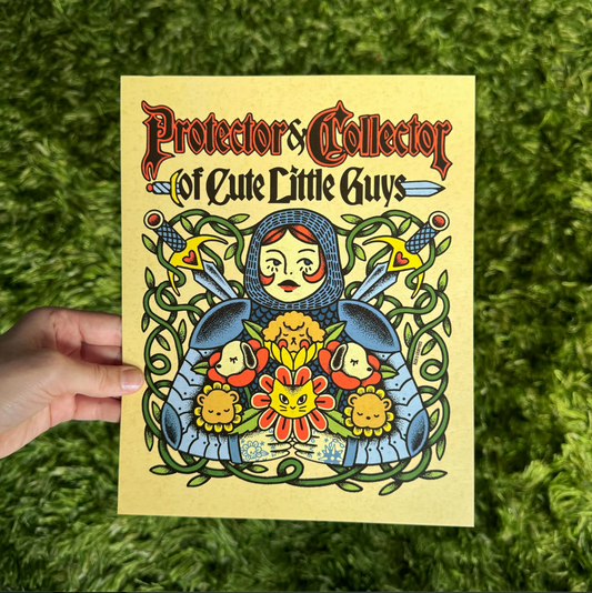 Protector & Collector Print