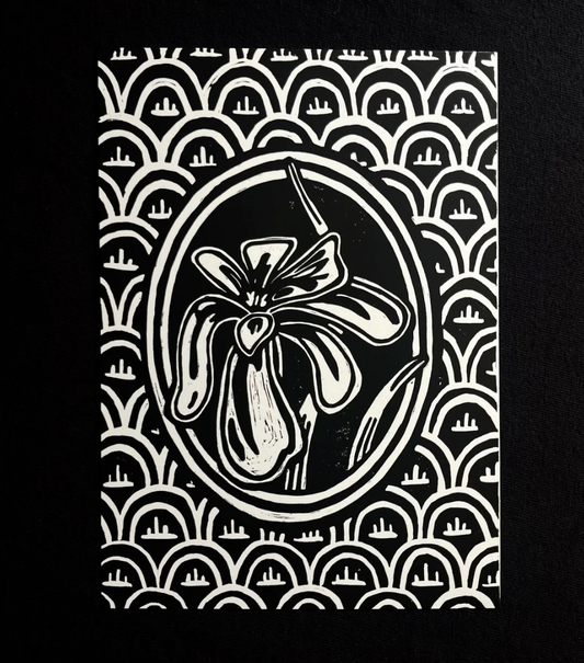 Abbeville Iris Print