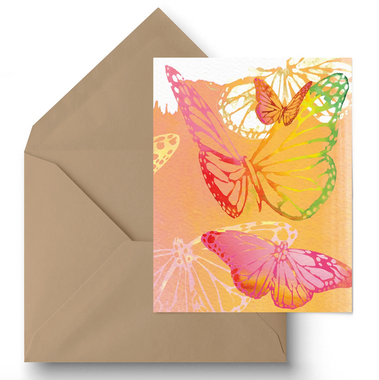 Brilliant Butterflies Greeting Card