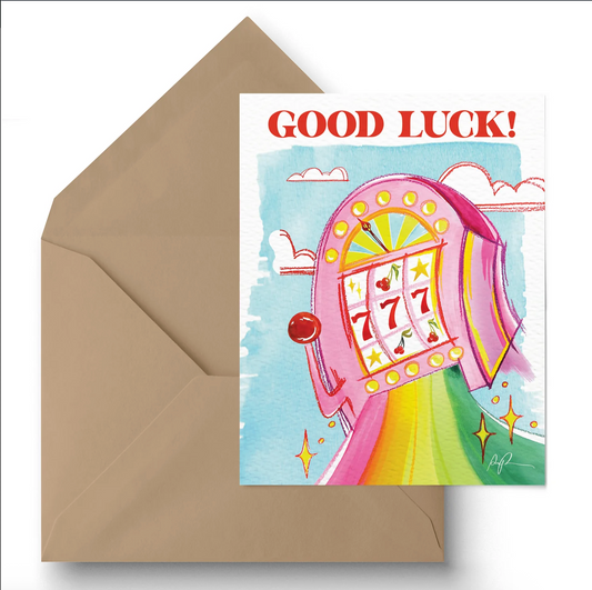 Rainbow Jackpot Greeting Card