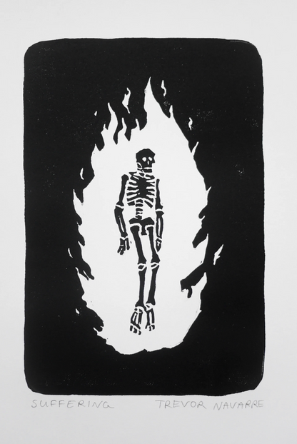 Suffering Print