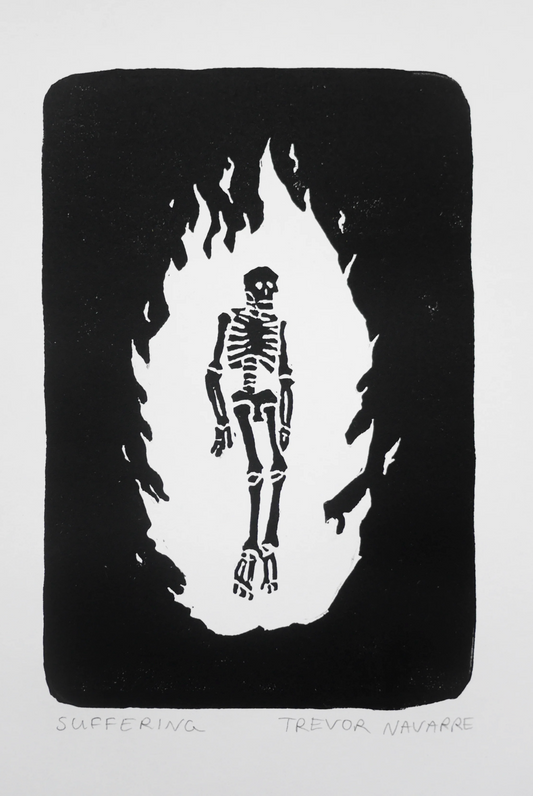 Suffering Print