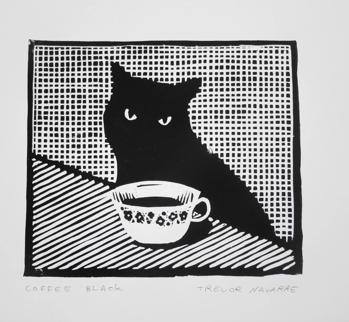 Coffee Black Print
