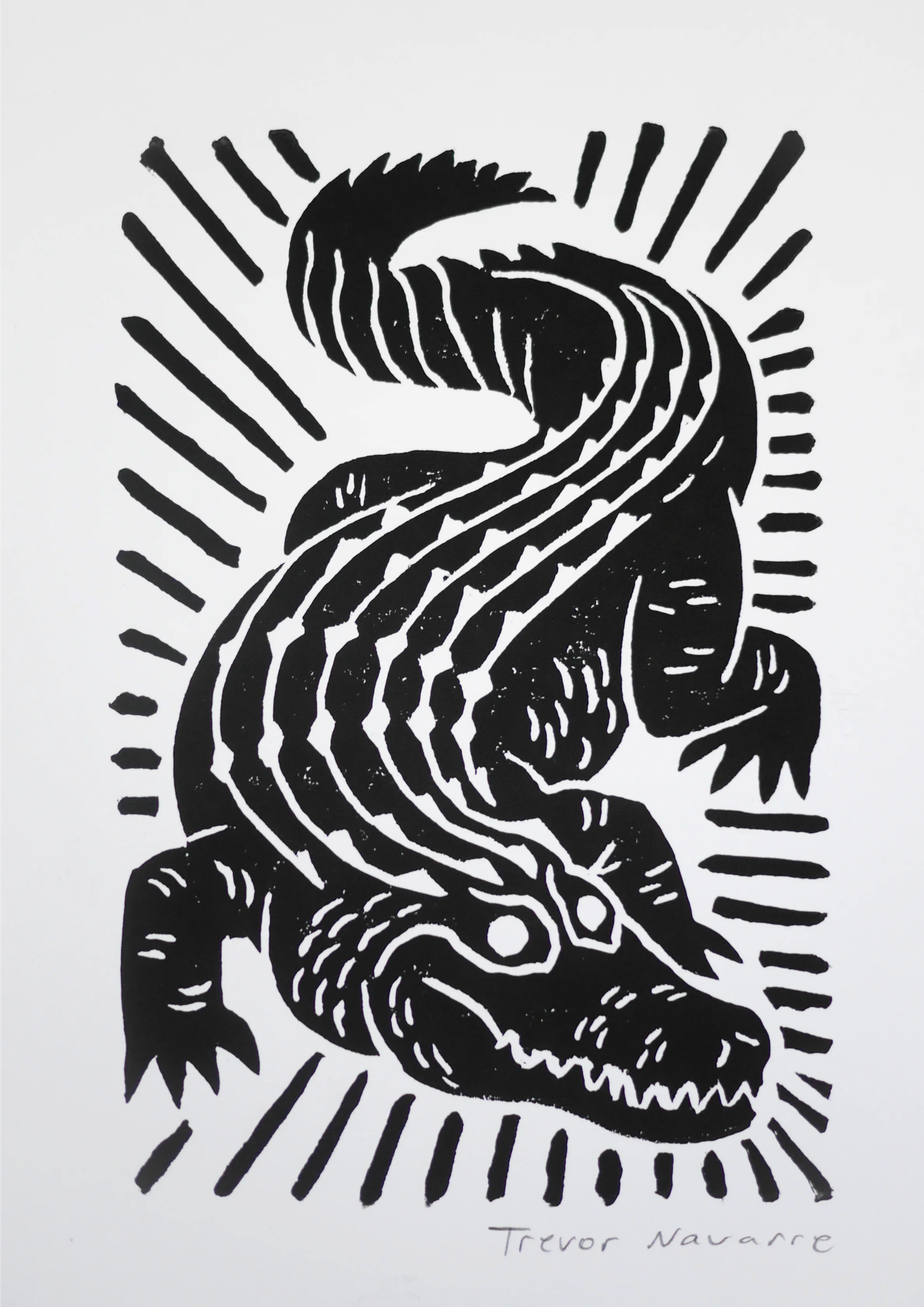 Alligator Print