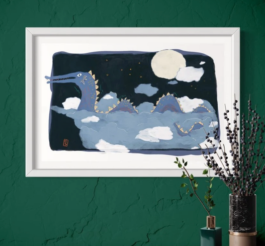 Night Dragon Print