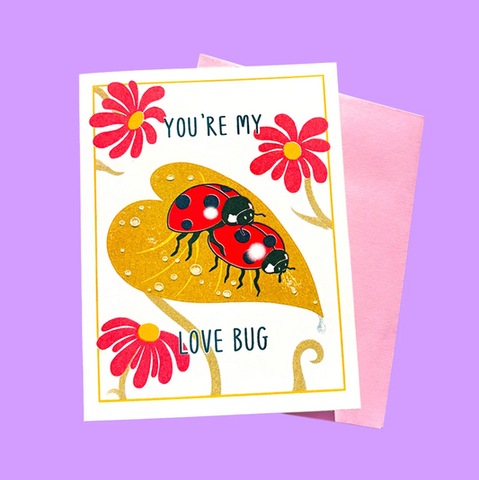 You're My Lovebug Greeting Card