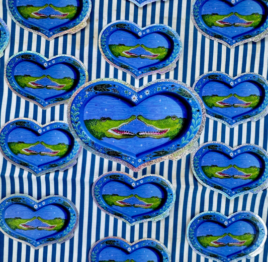 Kissin' Crocs Sticker