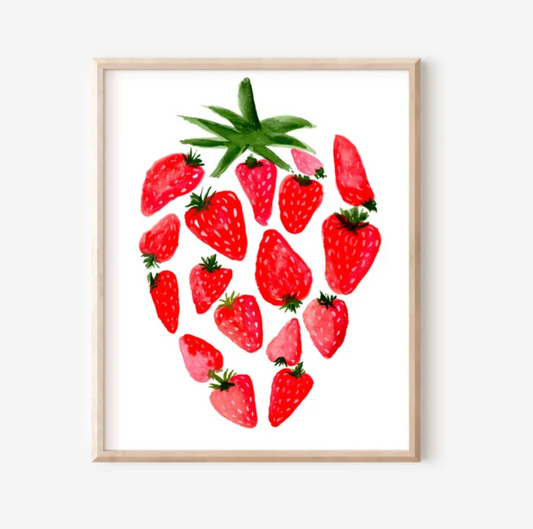 Strawberry Print