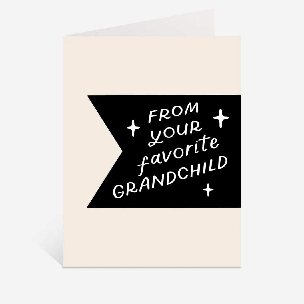 From Your Favorite Grandchild Card