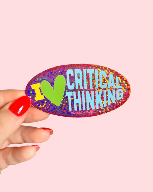 Critical Thinking Sticker