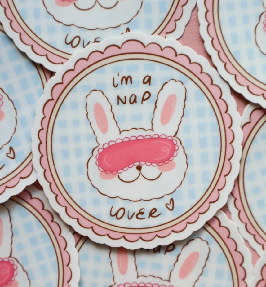 Nap Lover Sticker