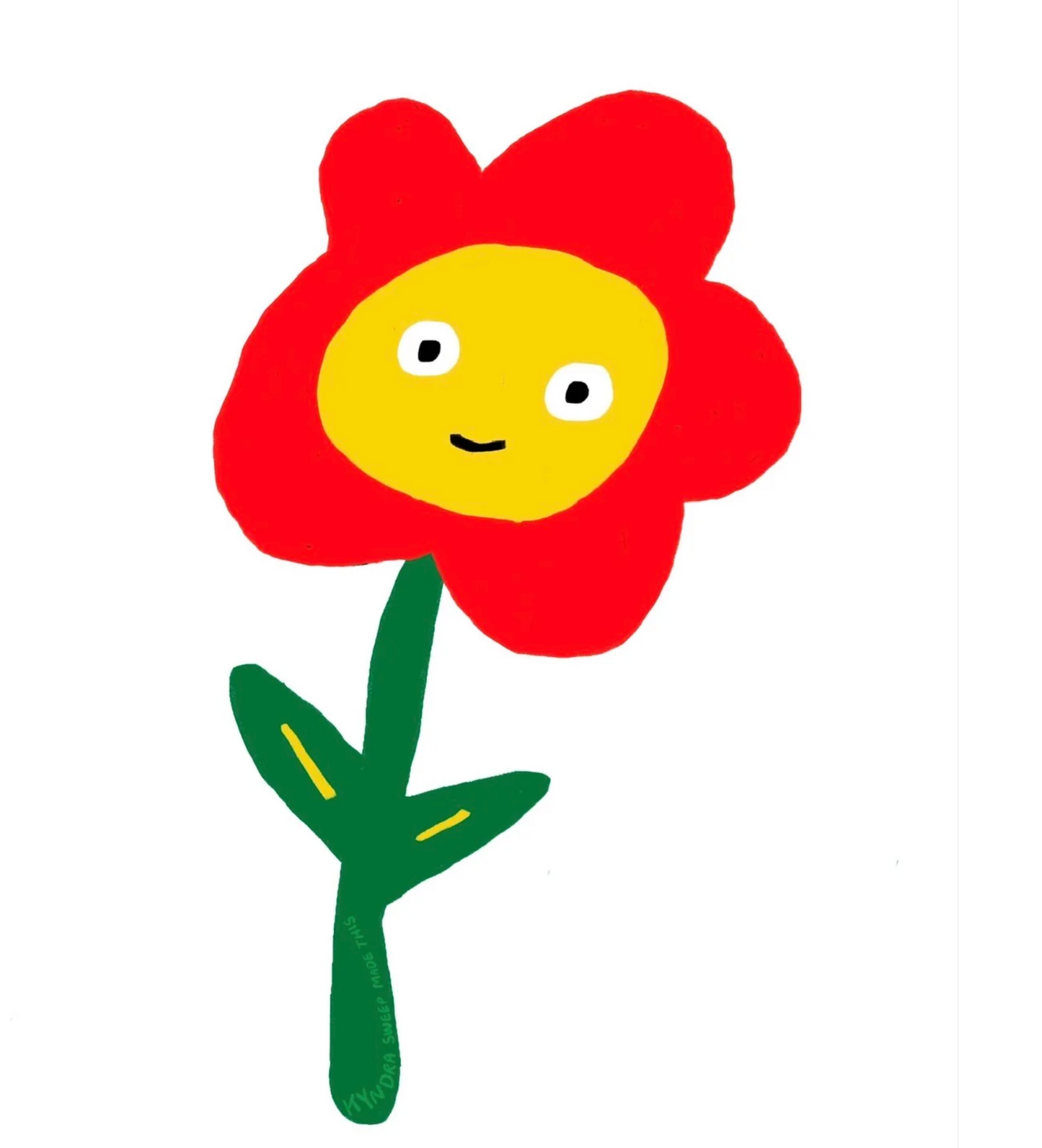 Flower Sticker