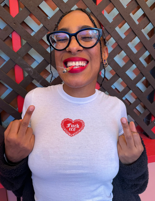 F*** I** baby tee