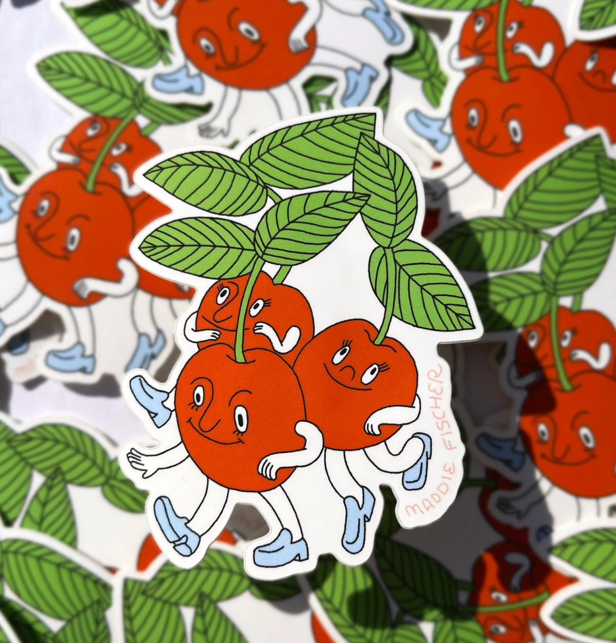 Cherry Trio Sticker