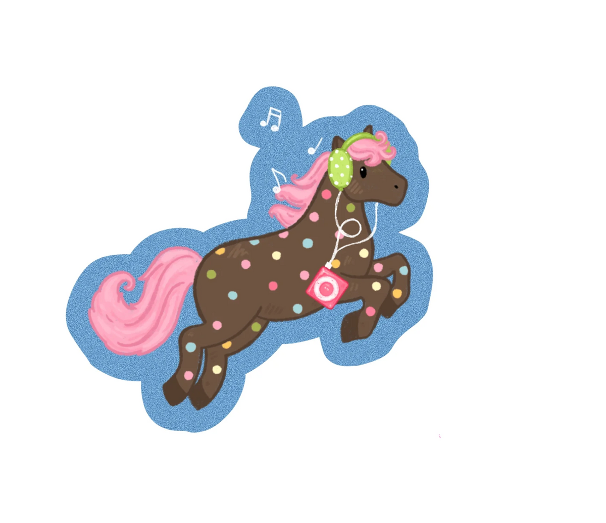 Sparkle Horse Sticker