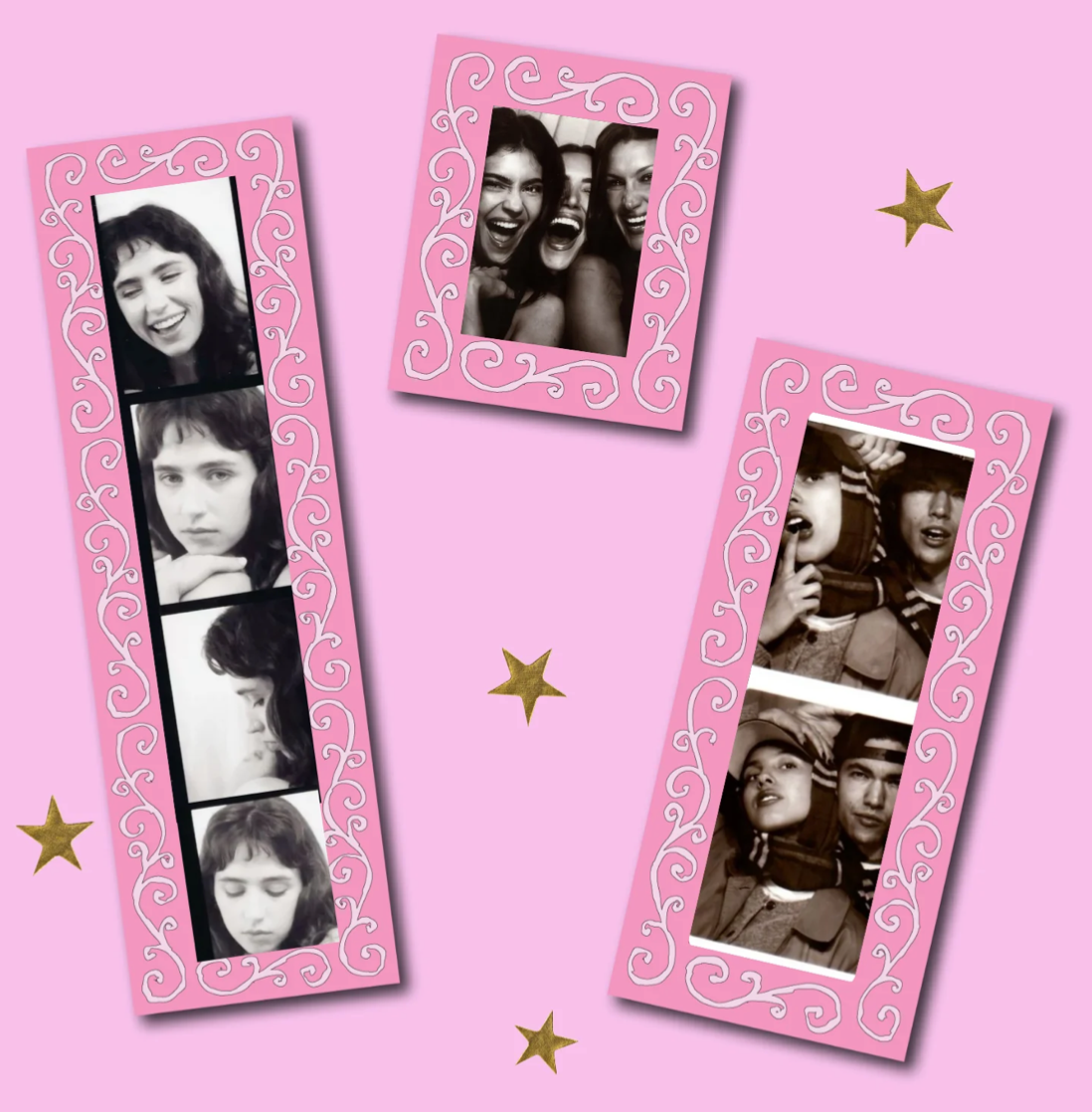 PINK HAZE Magnet Frame