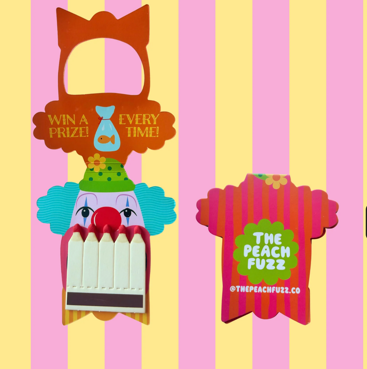 Clown Teeth Matchbook