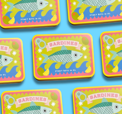 Sardine Storage Tin