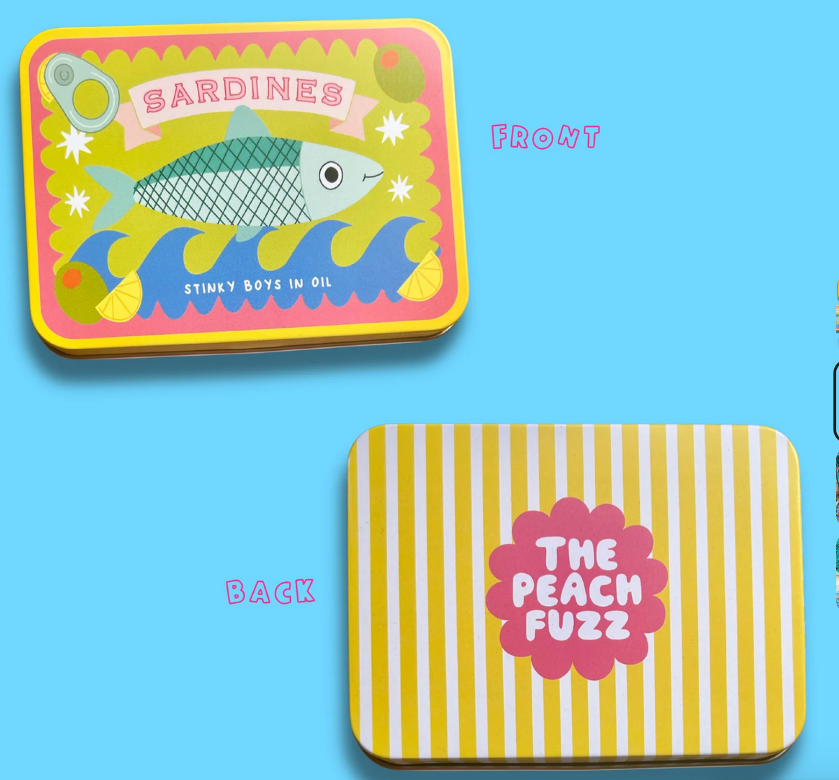 Sardine Storage Tin