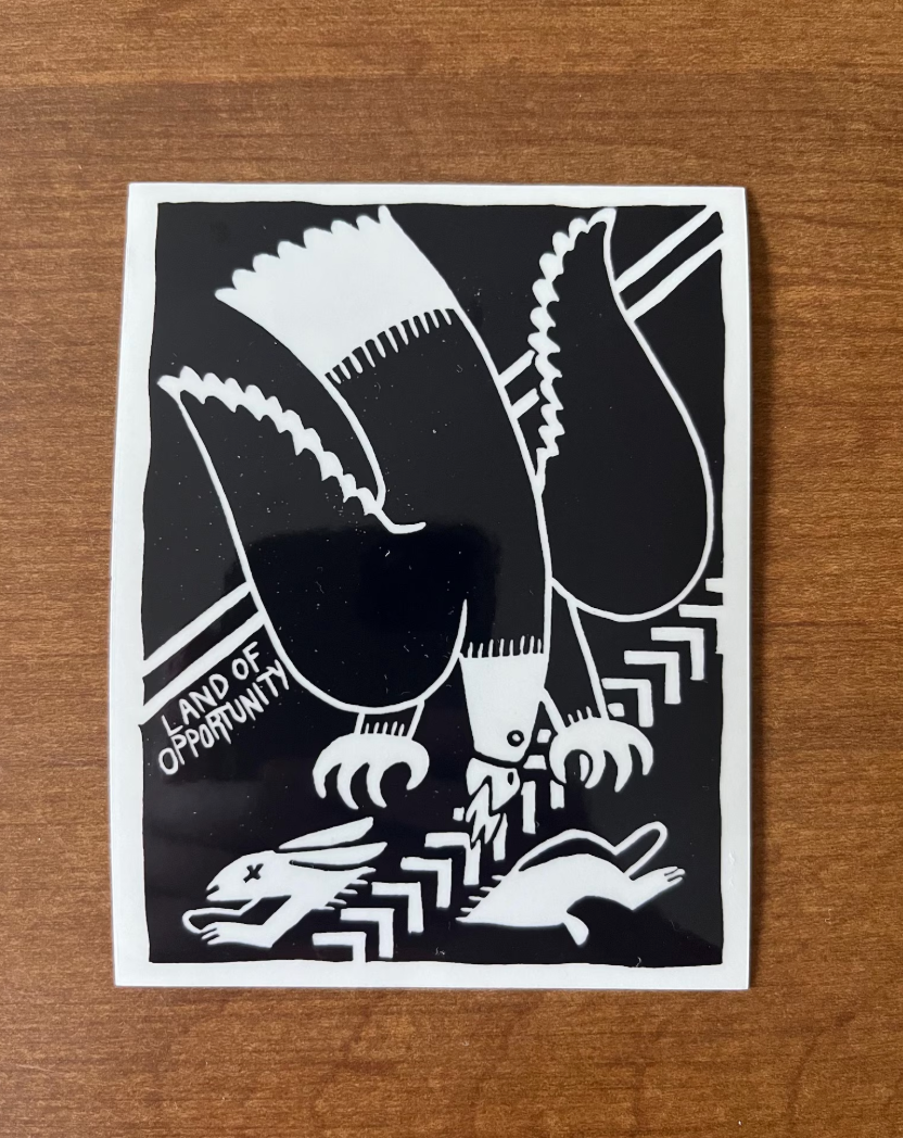 Land of Opportunity Sticker