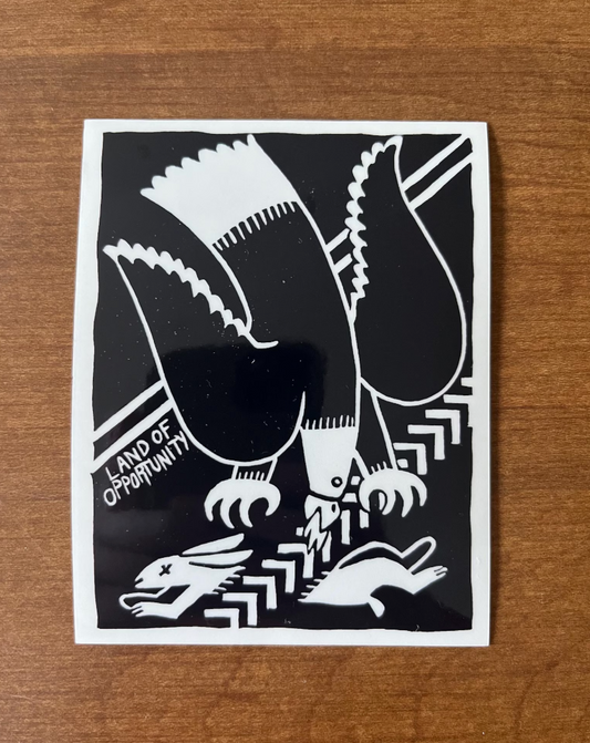 Land of Opportunity Sticker