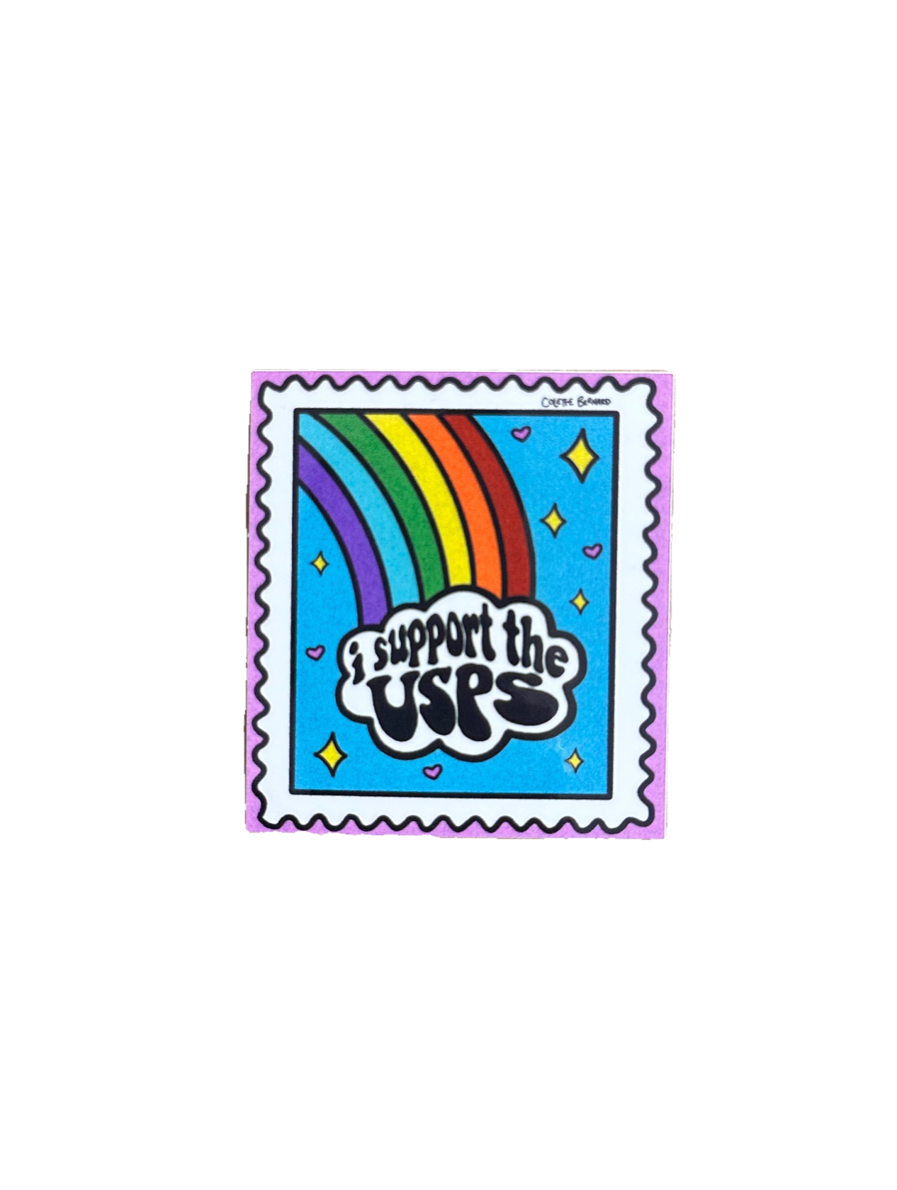 USPS Stamp Sticker