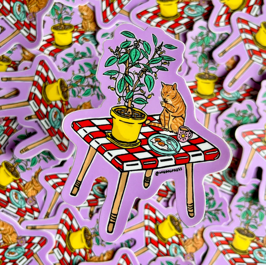 Cat Breakfast