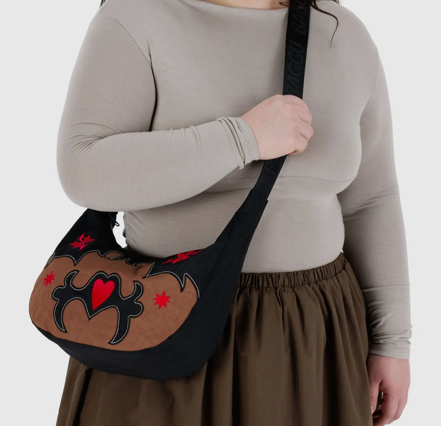 Baggu Medium Nylon Crescent Bags