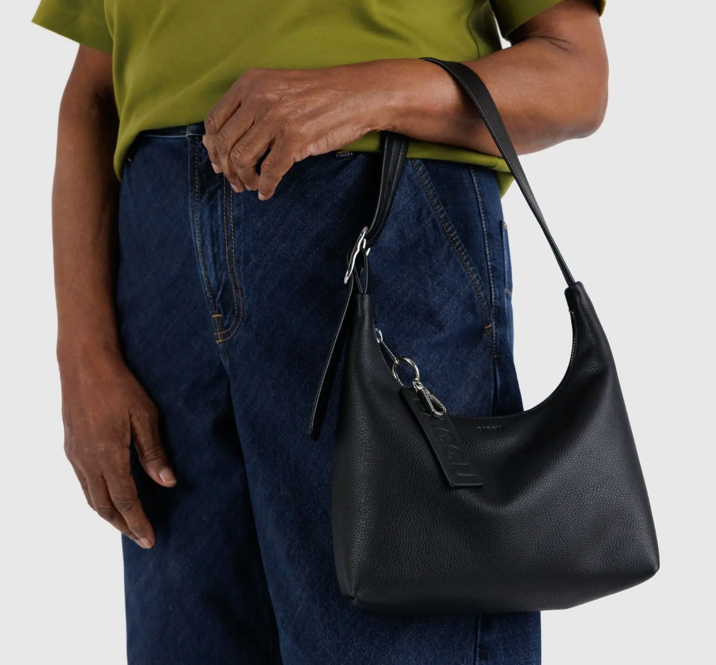 Baggu Mini Recycled Leather Shoulder Bags
