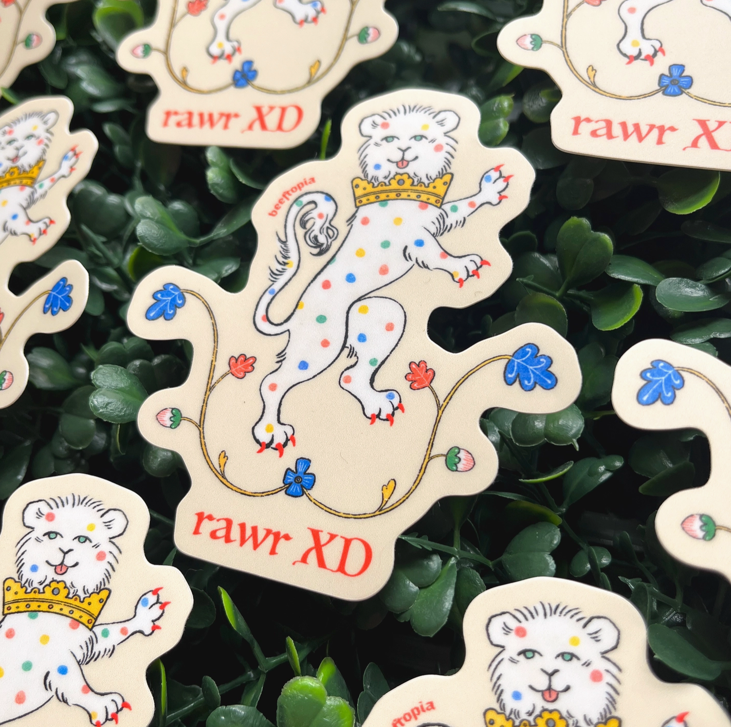 Rawr XD Sticker