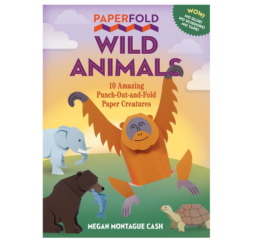 Paperfold Wild Animals Book