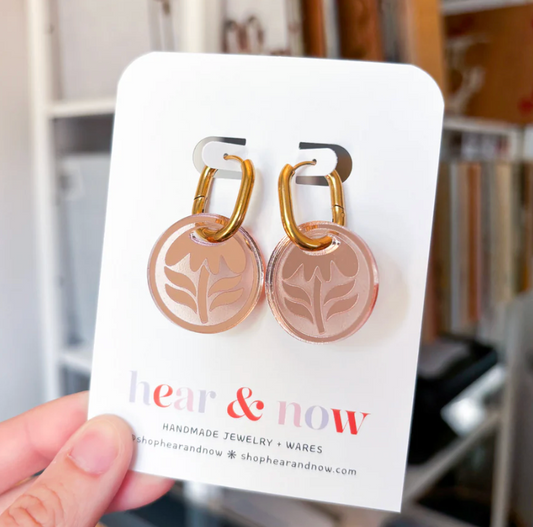 Folk Coin Earrings