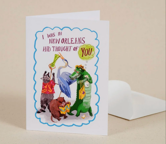 Thought of You in New Orleans Card