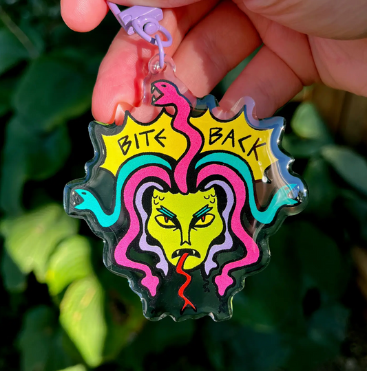 Bite Back Keychain