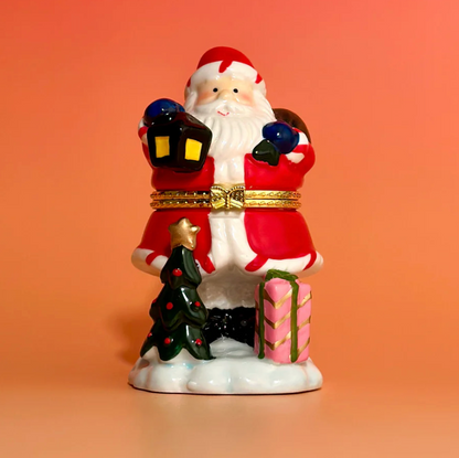Santa Clause Trinket Boxs