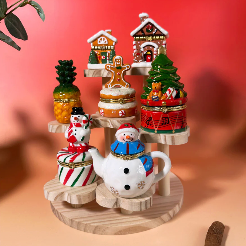 Winter Trinket Boxes