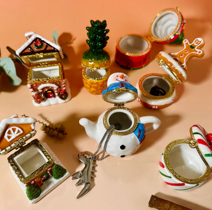 Winter Trinket Boxes