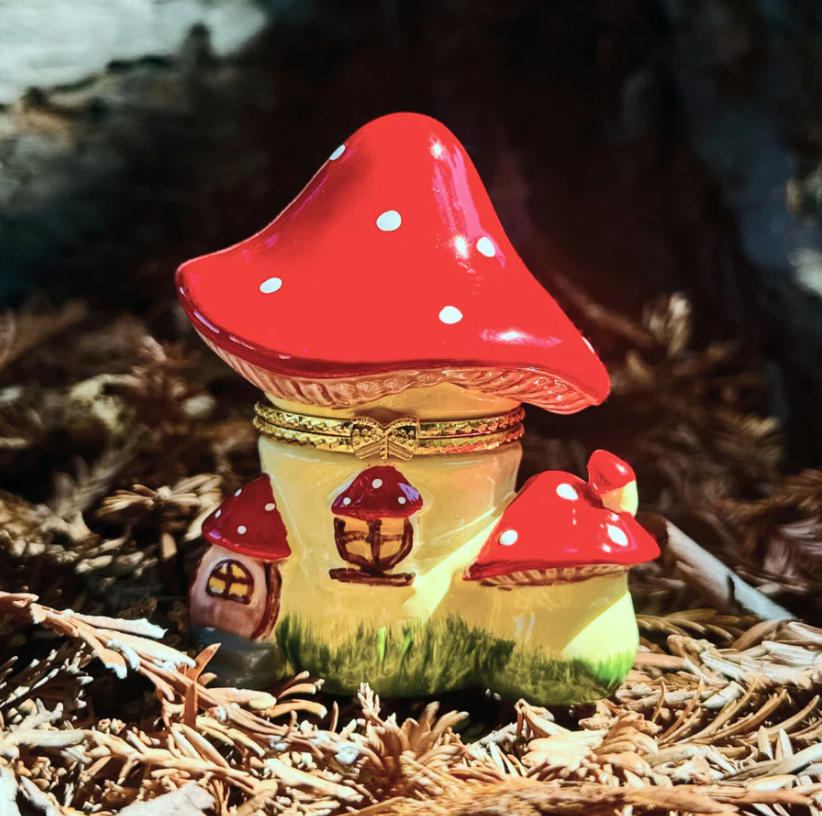 Mushroom Trinket Box
