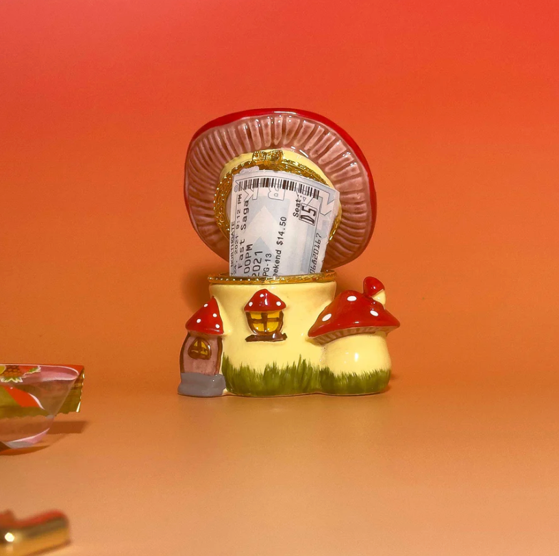 Mushroom Trinket Box
