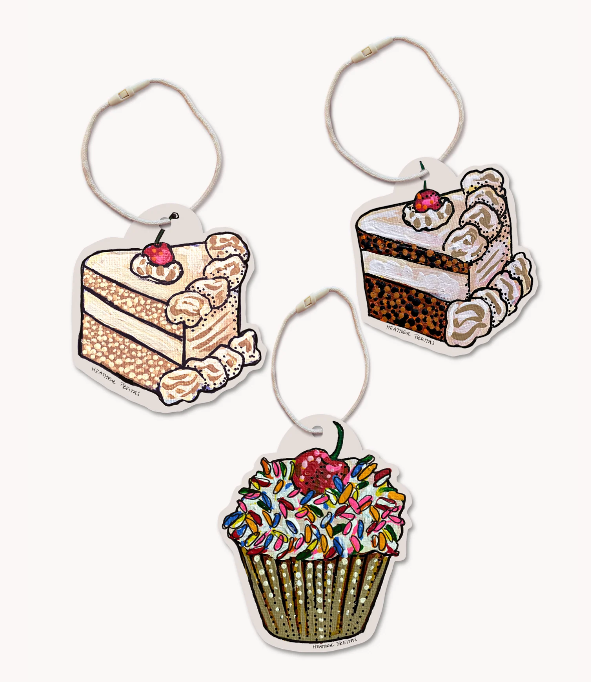 Cake Gift Tag Set