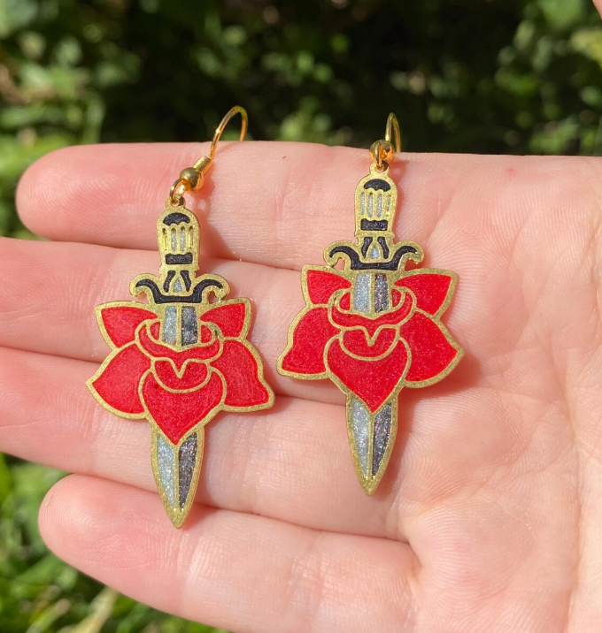 Magic Magnolia Earrings